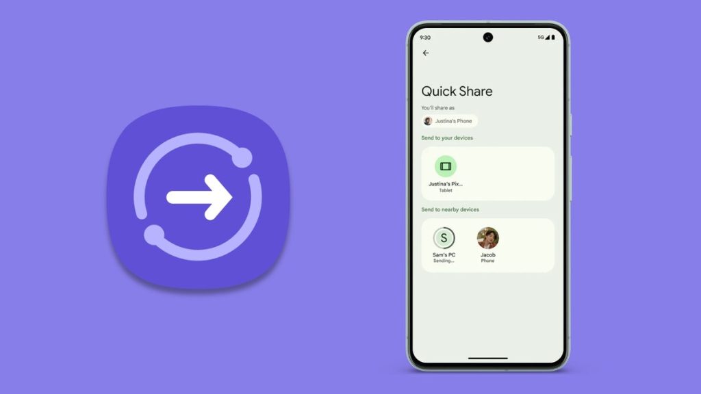 Quick Share اندروید به دنبال رقابت جدی به AirDrop آیفون