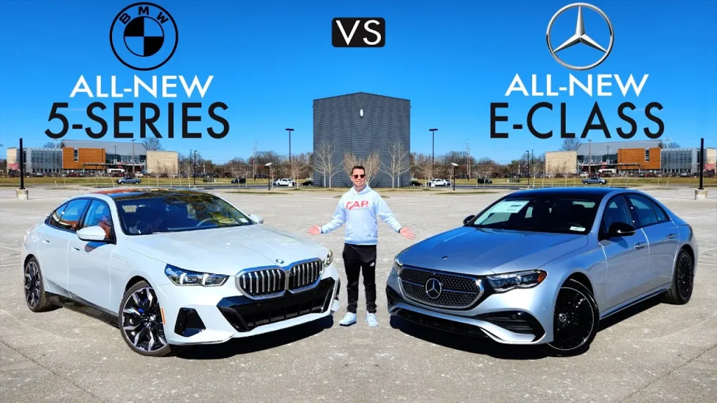 مقایسه مرسدس بنز E-Class و بی‌ام‌و سری ۵