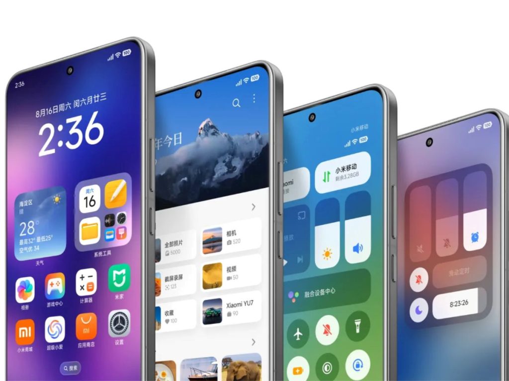 شیائومی از HyperOS 3 بر پایه اندروید 16 رونمایی کرد