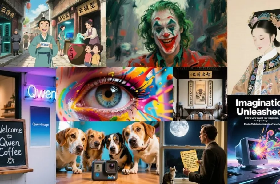 علی‌بابا از مدل هوش مصنوعی Qwen-Image برای تولید تصویر رونمایی کرد