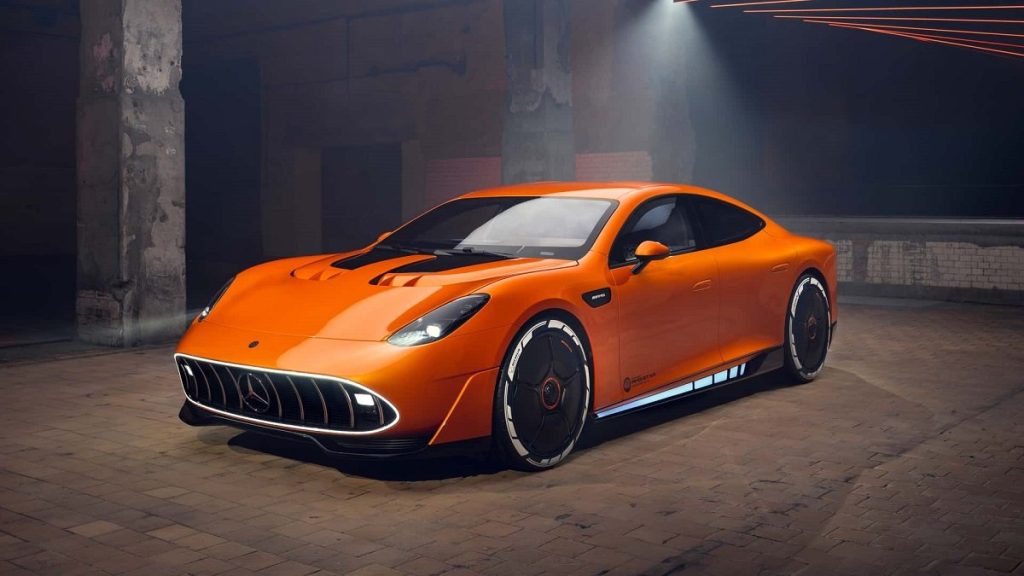 مرسدس AMG GT4 EV رقبایش را به چالش می‌کشد