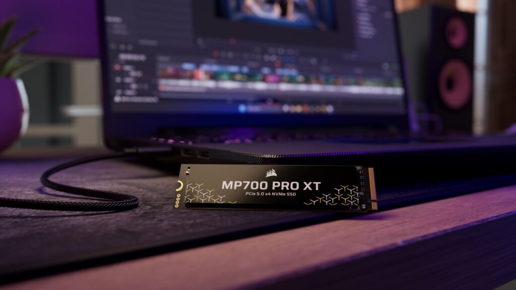 شرکت Corsair از سریع‌ترین SSD نسل پنجم خود رونمایی کرد