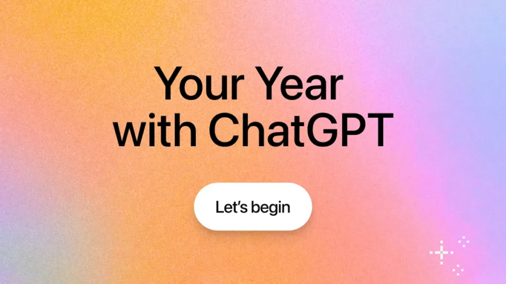 ChatGPT حالا مانند اسپاتیفای گزارش فعالیت‌های شما در سال ۲۰۲۵ را نشان می‌دهد