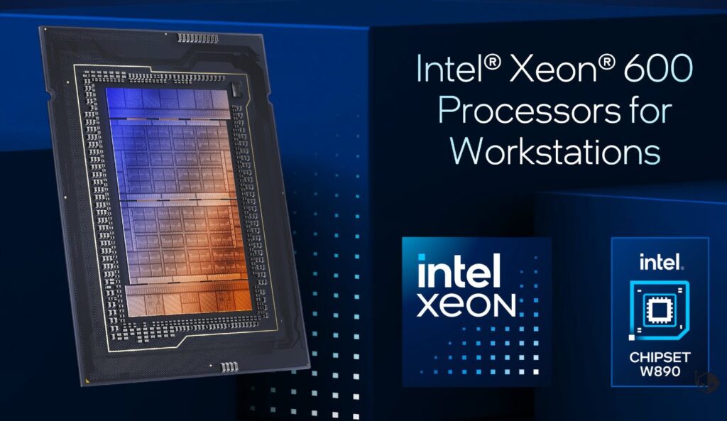 اینتل از پردازنده‌های ورک‌استیشن جدید Xeon 600 رونمایی کرد