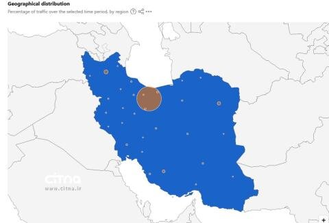 تمرکز ۹۱ درصدی ترافیک اینترنت در تهران