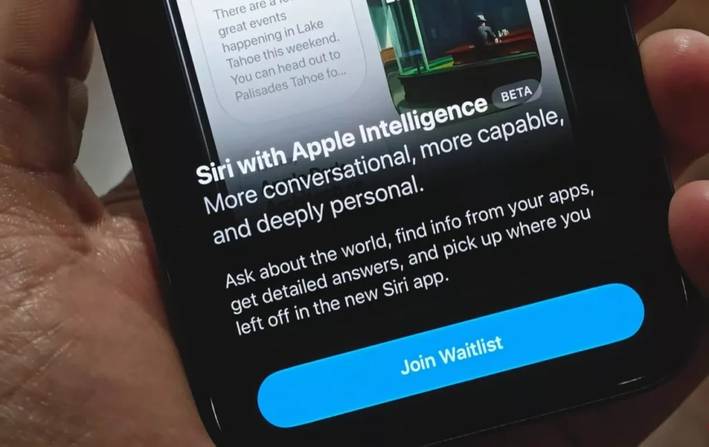 کاربران اپل برای آزمایش Siri AI باید در صف انتظار قرار بگیرند