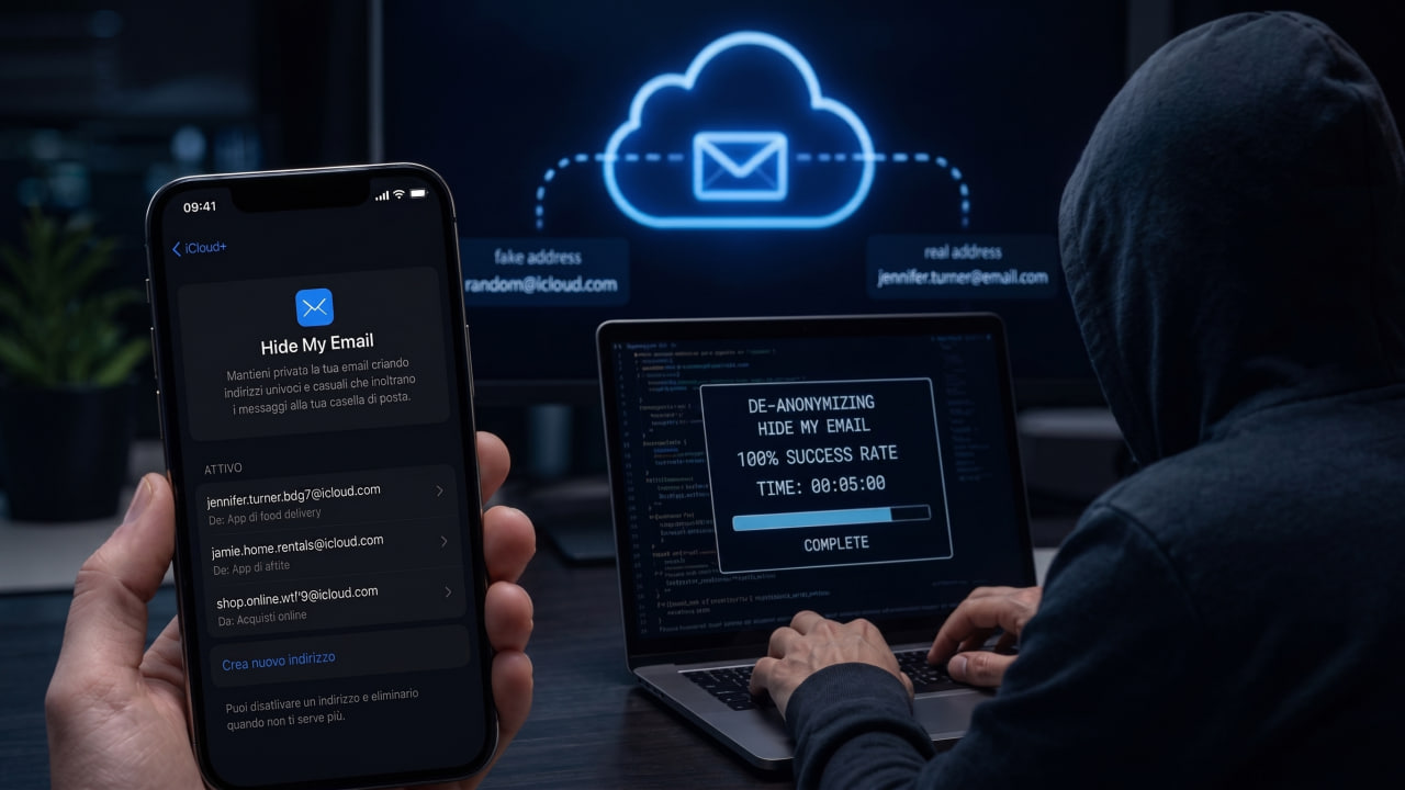 نقص امنیتی بزرگ در Hide My Email اپل، ایمیل واقعی کاربران را فاش می‌کند