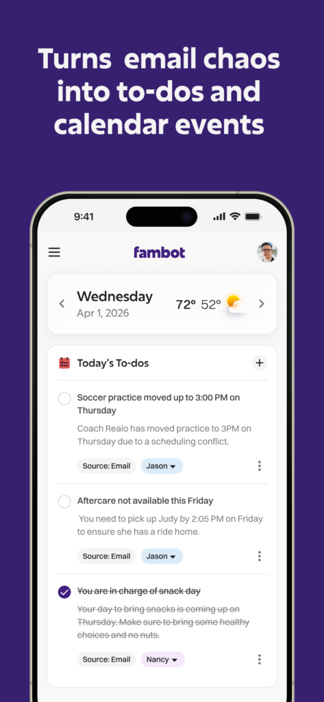 دستیار هوش مصنوعی Fambot میخواهد مدیریت امور روزمره خانوادهها را آسان کند
