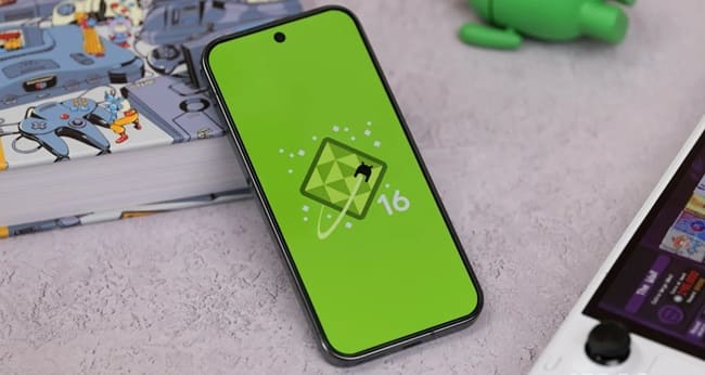 اندروید 16 پیکسل