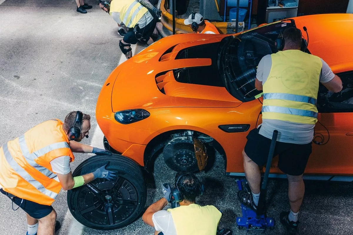 مرسدس AMG GT XX در ۷.۵ روز،&zwnj; دور دنیا را طی کرد