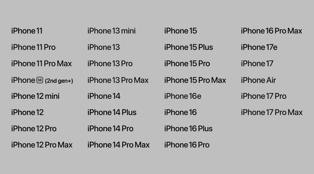 آپدیت iOS 27 برای خانواده آیفون ۱۱ و جدیدتر از آن عرضه میشود